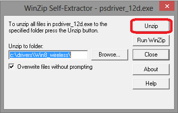 Unzip Driver Download